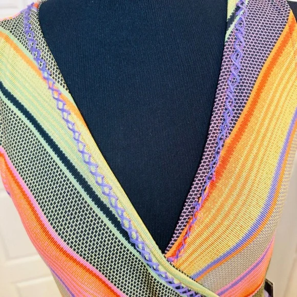 NWT Double D Ranch Serape Wrap Dress- Size SM - Picture 7 of 9